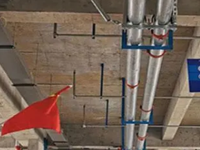 吉利管廊支架的安装方法